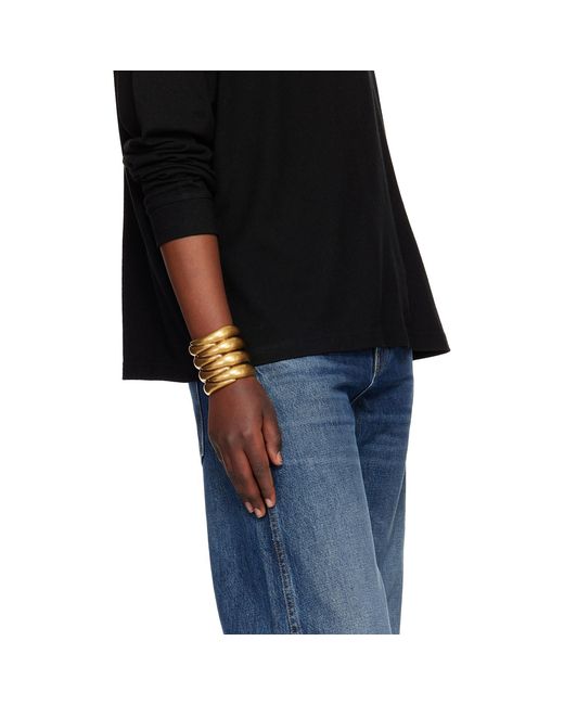 Khaite Metallic Cyclone Bracelet