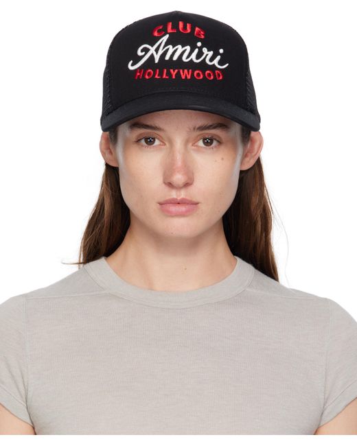 Amiri Black 'club ' Cap