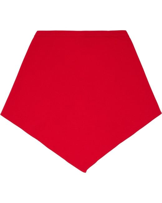 Flore Flore Red Flore Scarf