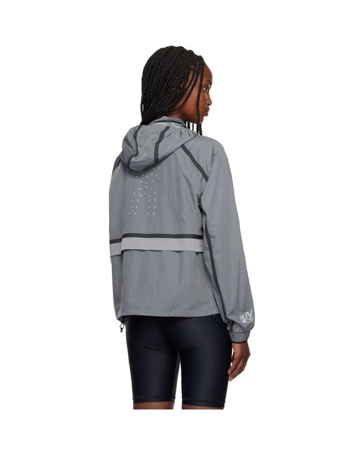 On Shoes Gray Performance Volt Jacket