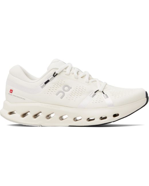 メンズ On Shoes オフホワイト Cloudsurfer 2 スニーカー Black