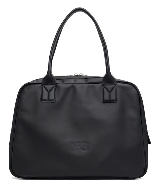 【半額以下】Y-3 LEATHER AIRLINER BAG Y-3 Leather Airliner Bag in Black for Men | Lyst
