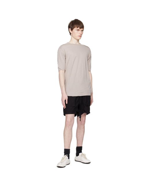 Thom Krom Black M Ts 921 T-Shirt for men