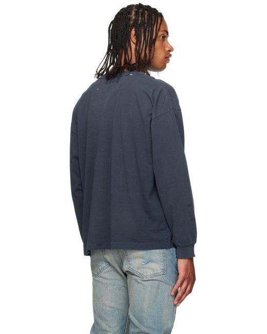 Enfants Riches Deprimes Blue Classic Logo Ls T-Shirt for men
