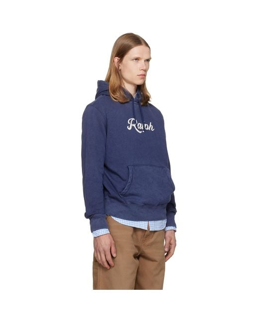 Polo Ralph Lauren Blue 'The Ralph Logo' Hoodie for men