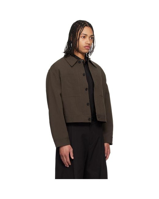 Studio Nicholson Black Piper Jacket for men