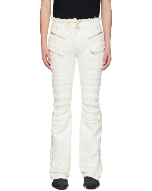 OTTOLINGER White Straight-Leg Jeans for men
