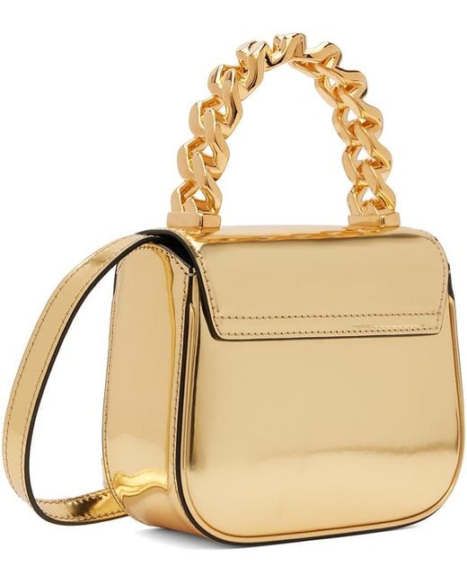 Versace Metallic Gold Mini 'la Medusa' Bag
