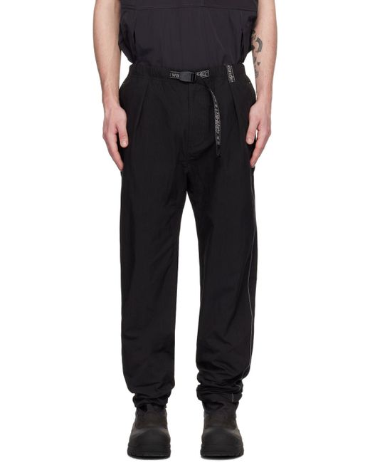 And Wander Black Gramicci Edition Climbing G Trousers for men