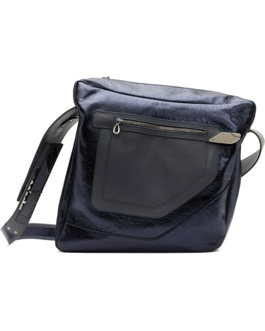 Kiko Kostadinov Black Deultum Bag for men