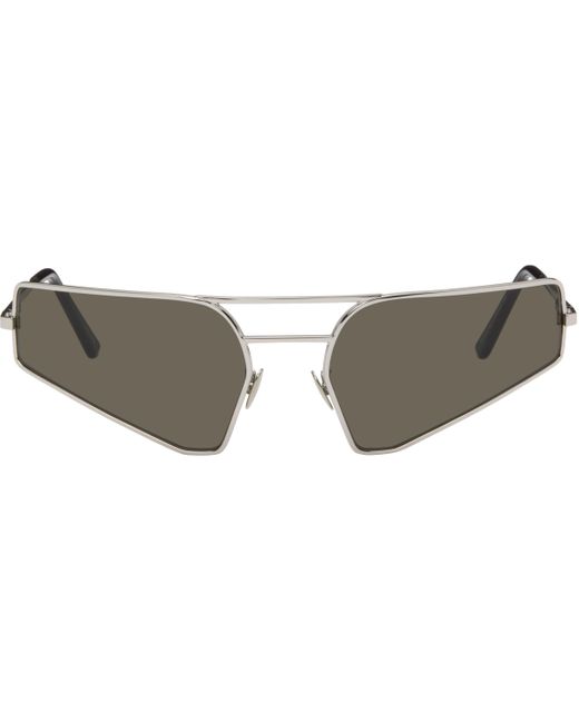 Rick Owens Black Concordians Prong Sunglasses for men
