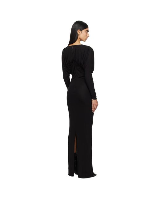 16Arlington Black Vernest Maxi Dress