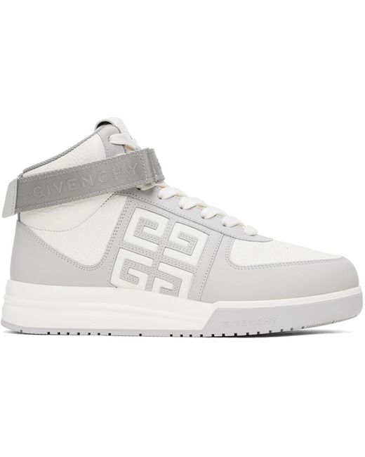 Givenchy Black White & Gray G4 Sneakers for men