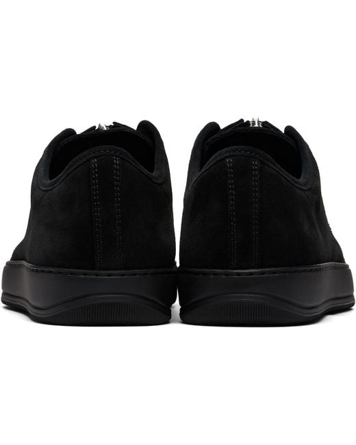 Lanvin Black Dbb1 Zip Sneakers for men