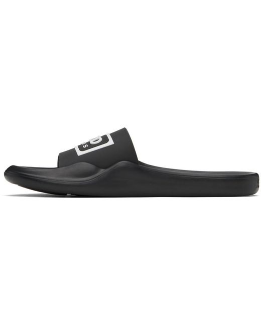 Sandales à enfiler noires à logo 2.0 - boke flower KENZO pour homme en coloris Black