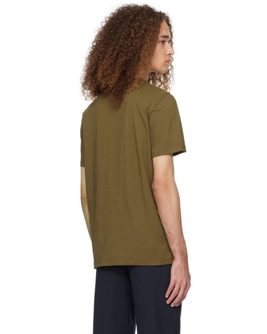Khaki hugo clearance boss t shirt