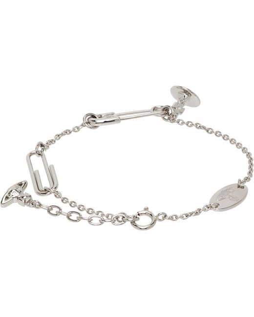 Bracelet À Épingle De Sureté Vivienne Westwood pour homme en coloris Black