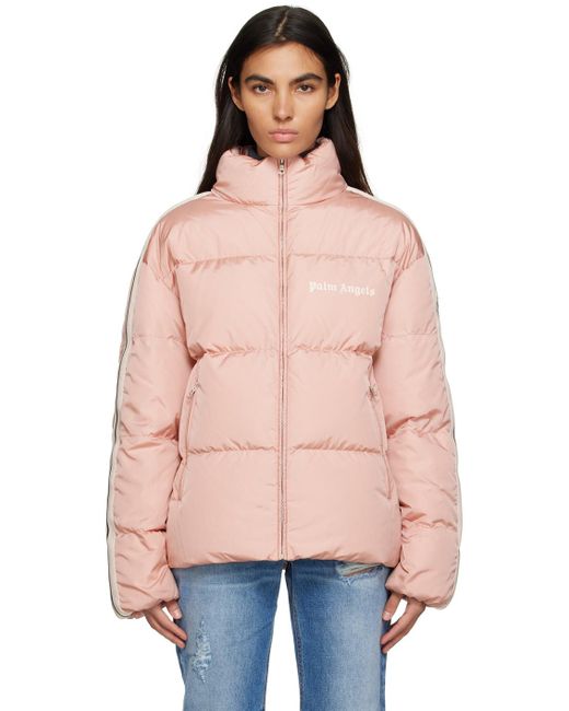 Moncler Genius Multicolor 8 Moncler Palm Angels Pink Rodman Down Jacket