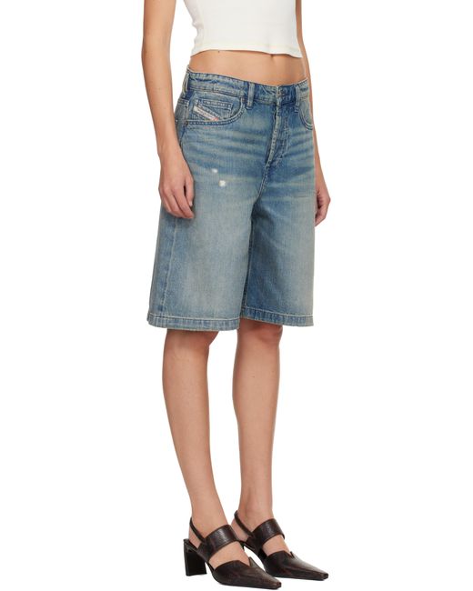 Short Sire Bleu En Denim DIESEL en coloris Blue