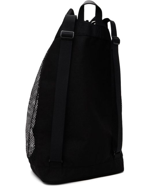 Auralee Black Aeta Edition Mesh Large Backpack for men