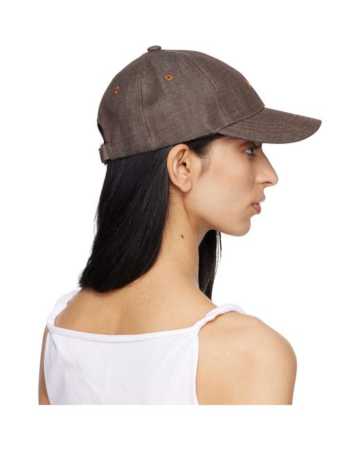 A.P.C. Gray Charlie Baseball Cap