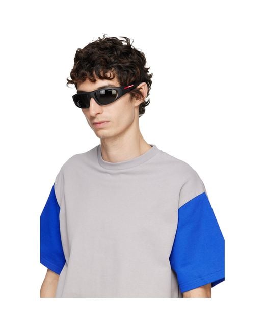 Prada Gray Ps B03S Sunglasses for men