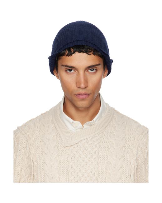 Camiel Fortgens Blue Frankenstein Beanie for men