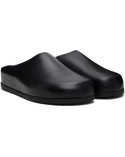 Studio Nicholson Black Wearing Clog Loafers