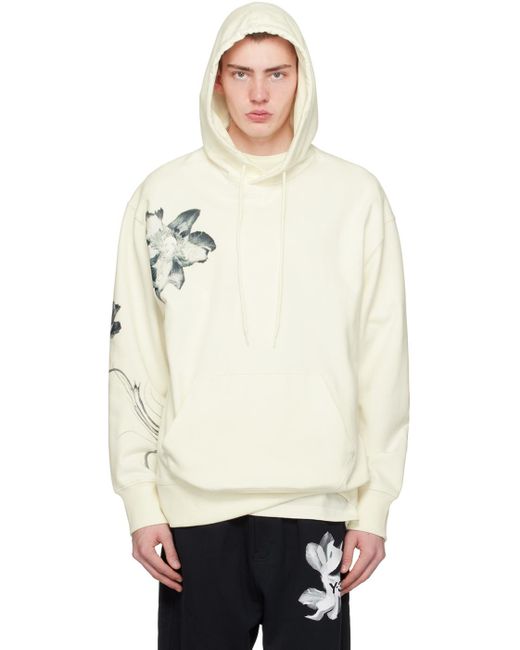 Y-3 Black Off-white Graphic Hoodie for men