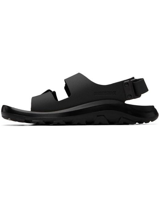 Birkenstock Black Regular Mogami Terra Sandals for men