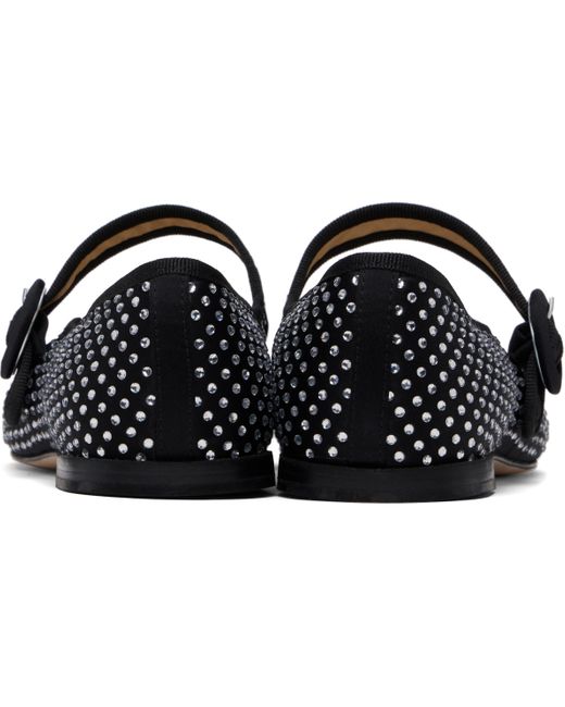 Ballerines De Style Charles Ix Georgia Noires À Bout Carré Repetto en coloris Black