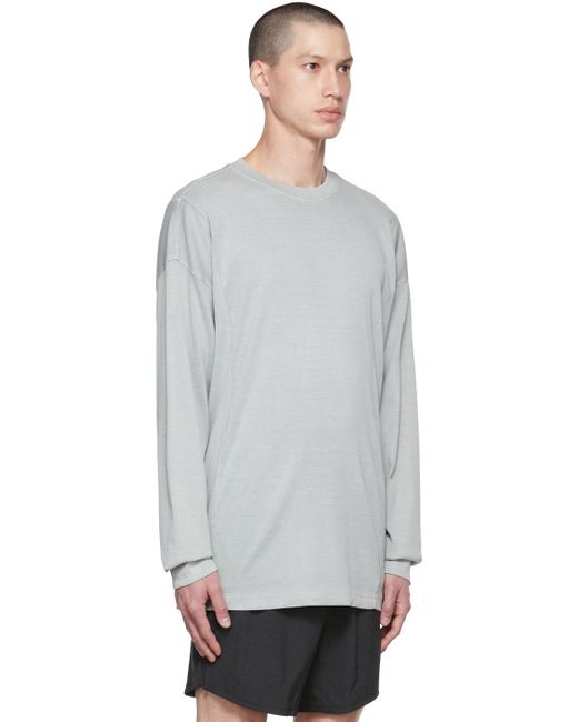 Reebok Black Gray Natural Dye Sweatshirt for men