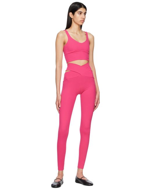 Live The Process Pink Orion Sport leggings
