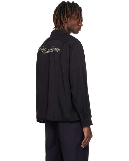 Visvim Keesey Sp L/S Shirt in Black for Men | Lyst