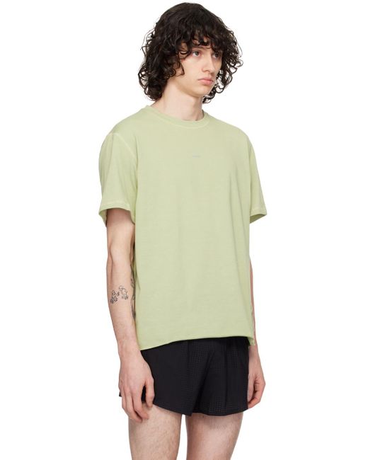 T-shirt d'escalade vert Satisfy pour homme en coloris Multicolor