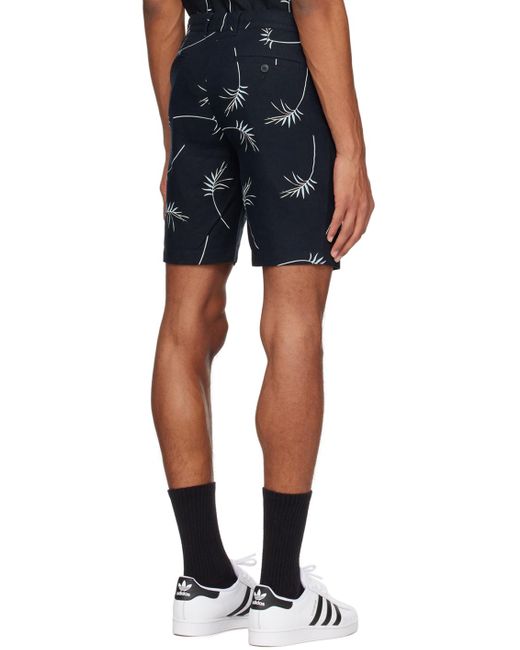 Vince Blue Navy Griffith Shorts for men