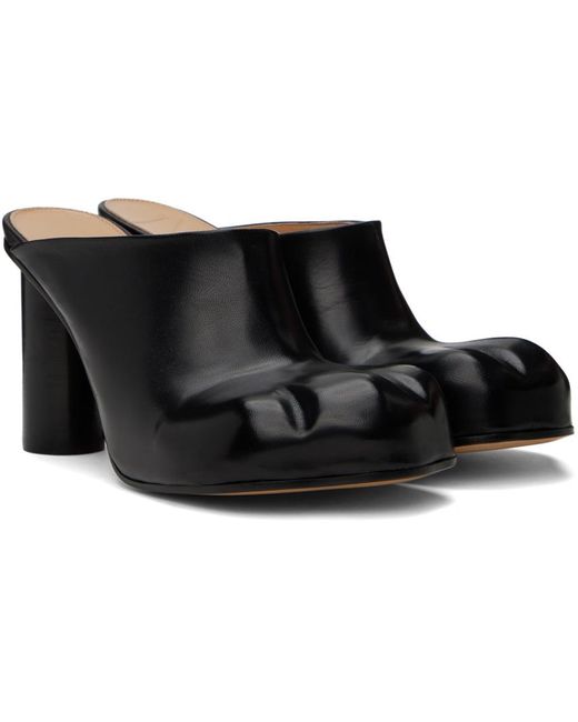 J.W. Anderson Black Paw Leather Mules