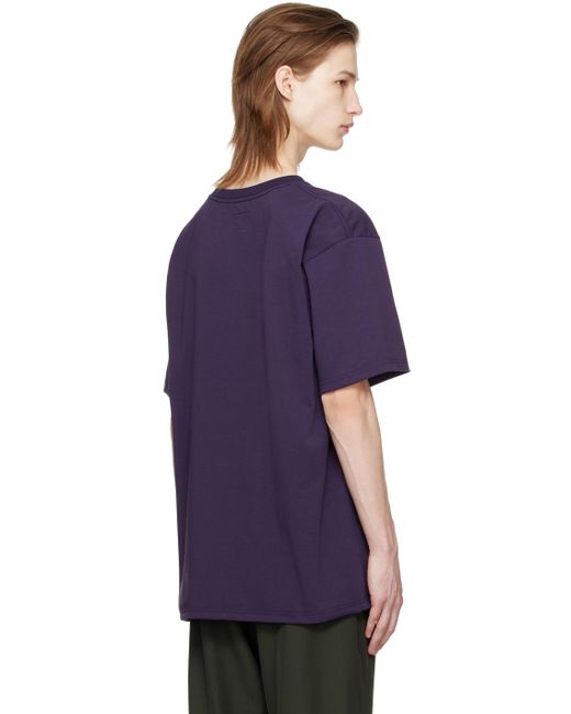 T-shirt mauve à poche Needles pour homme en coloris Purple
