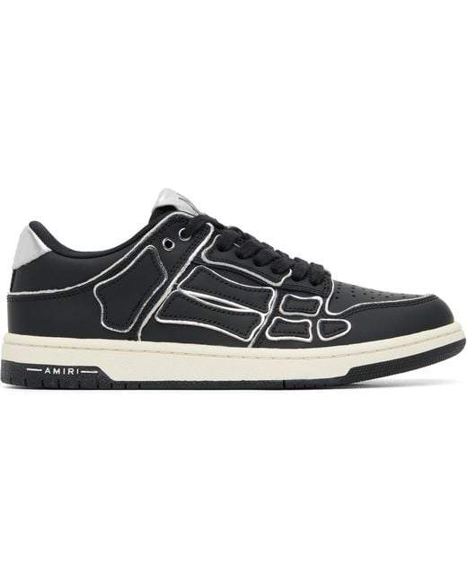 Amiri Black Skel Top Low Sneakers for men