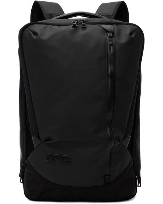 Master Piece Black Slick Backpack for men
