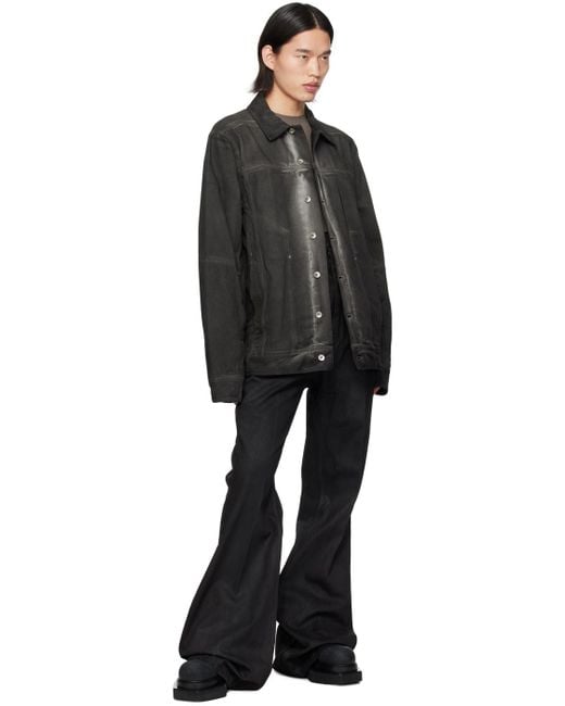 【関税・送料込】RICK OWENS Porterville Dirt Lido ジーンズ Rick Owens Dirt Lido Jeans in Black for Men | Lyst