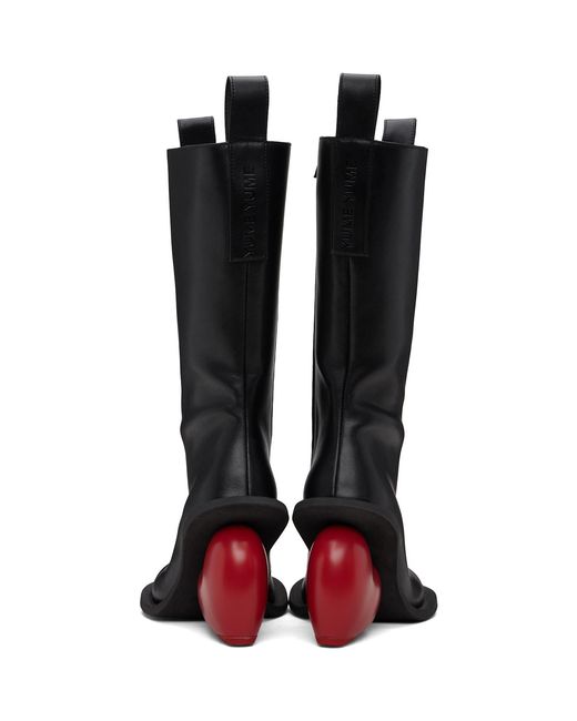 Yume Yume Black Love Tall Boots