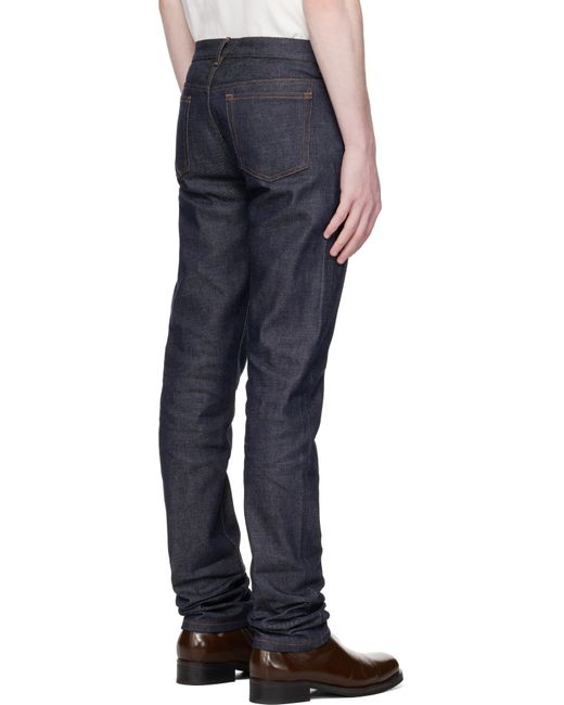 A.P.C. Blue Petit Standard Jeans for men