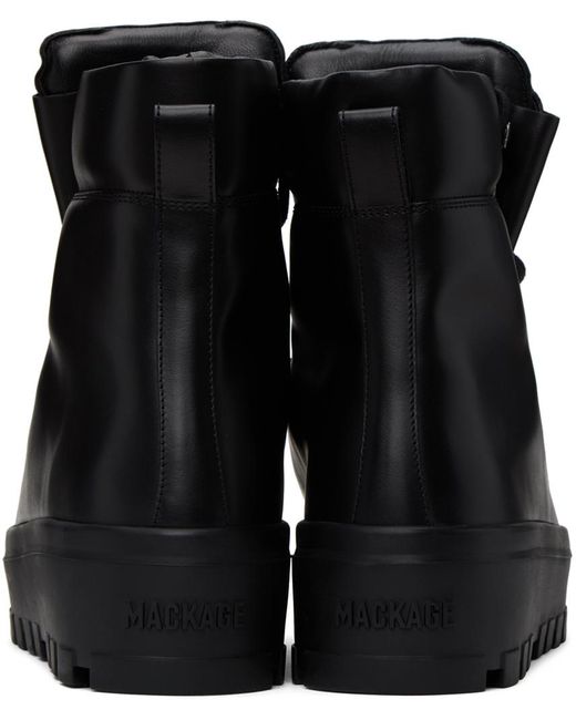 Mackage Black Bain-m Boots for men