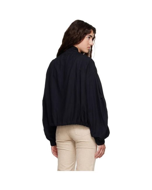 Isabel Marant Black Plume Jacket