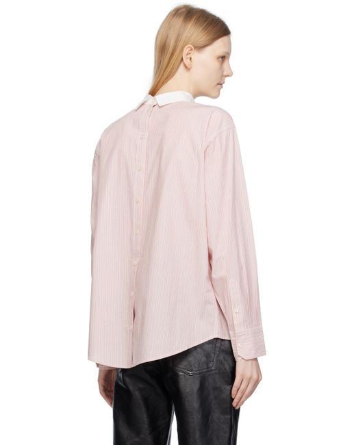 Acne Pink Button-up Shirt