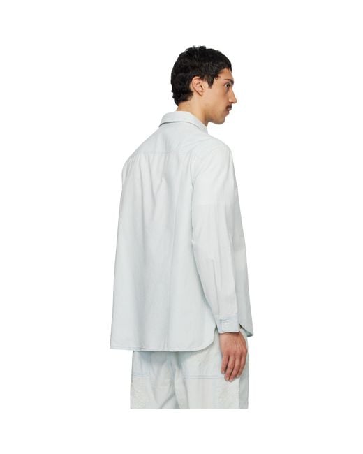 KENZO White Paris Workwear Shirt for men