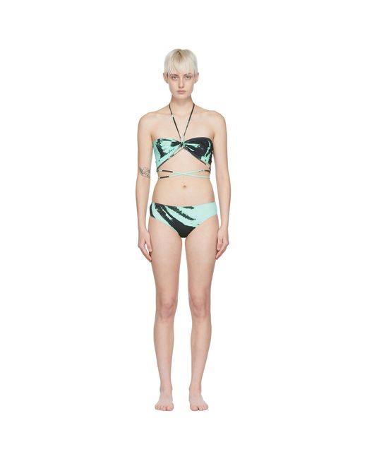 Ioannes Black Polyester Bikini