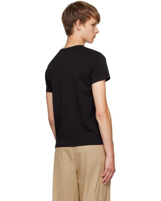 MERYLL ROGGE Black T-shirt for men