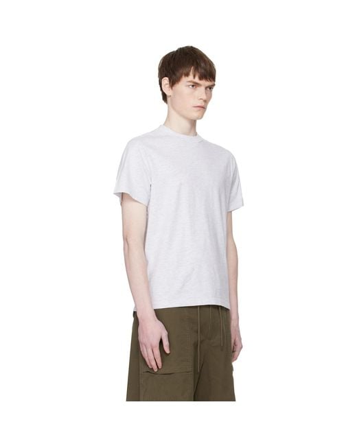 Entire studios White Standard T-Shirt for men